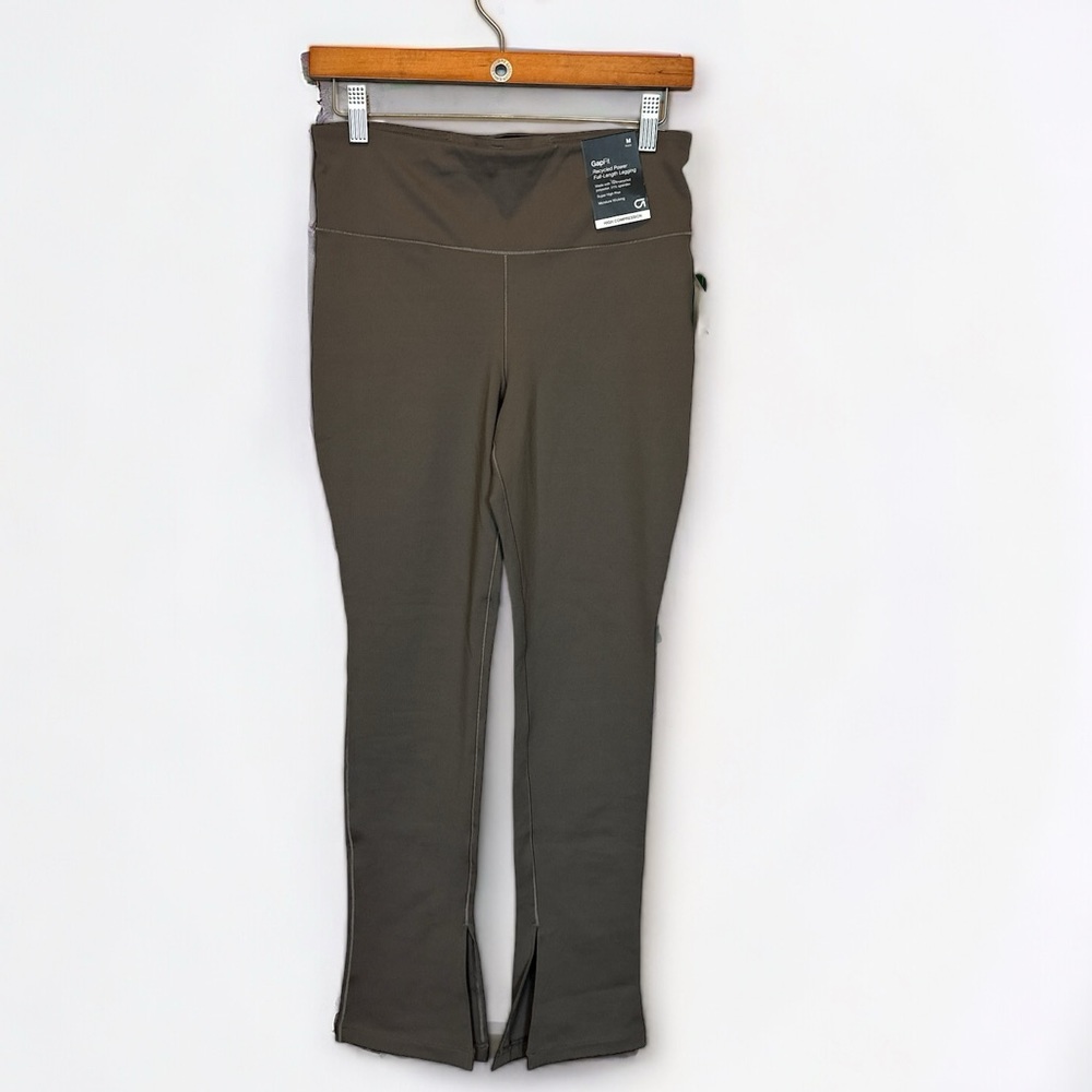 GapFit Recycled Sky High Rise Power Split-Hem Leggings